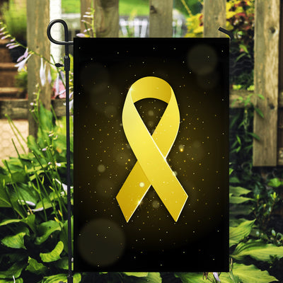 Sarcoma Awareness Flag Yellow Ribbon | siriusteestore