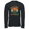 Save a turkey eat a Pickles Funny Thanksgiving costume Shirt & Hoodie | siriusteestore