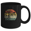 Schnauzer Best Dog Dad Ever Vintage Father's Day Retro Mug | siriusteestore