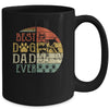 Schnauzer Best Dog Dad Ever Vintage Father's Day Retro Mug | siriusteestore