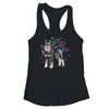 Schnauzer Dog American USA Flag 4th of July Men women Lover Shirt & Tank Top | siriusteestore