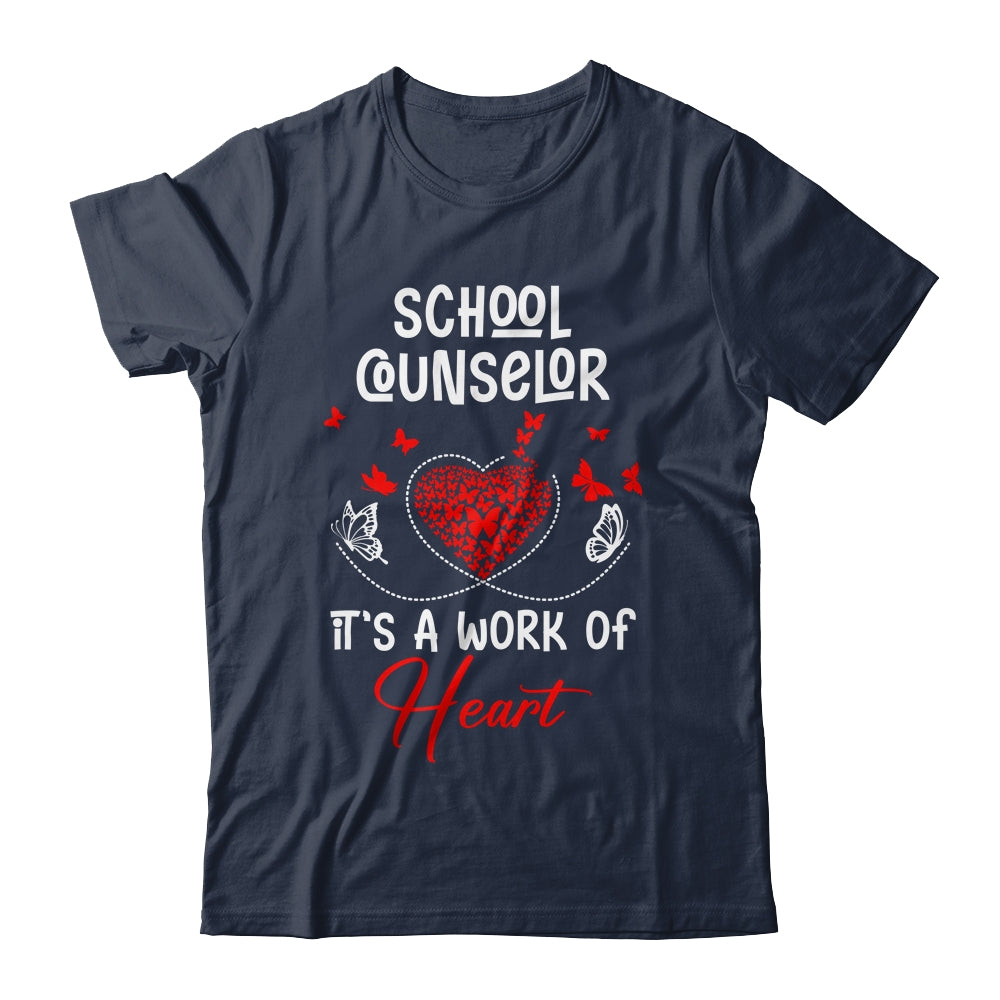 School Counselor Heart Appreciation Valentines Day School Shirt & Hoodie | siriusteestore