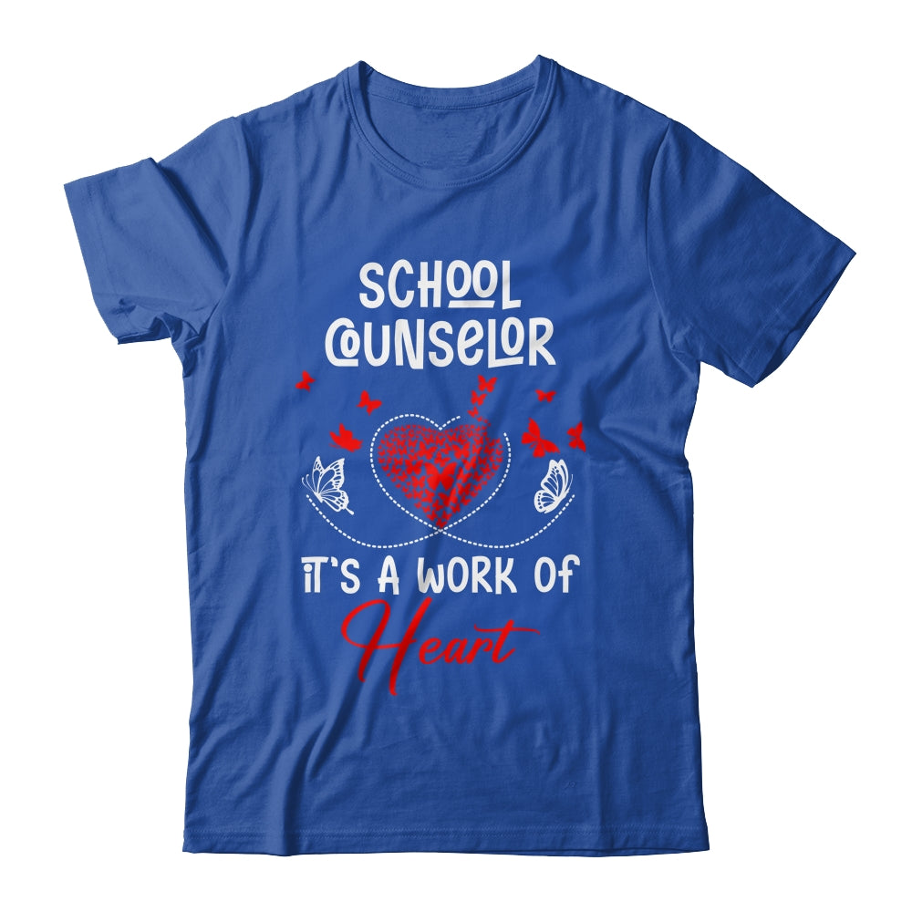 School Counselor Heart Appreciation Valentines Day School Shirt & Hoodie | siriusteestore