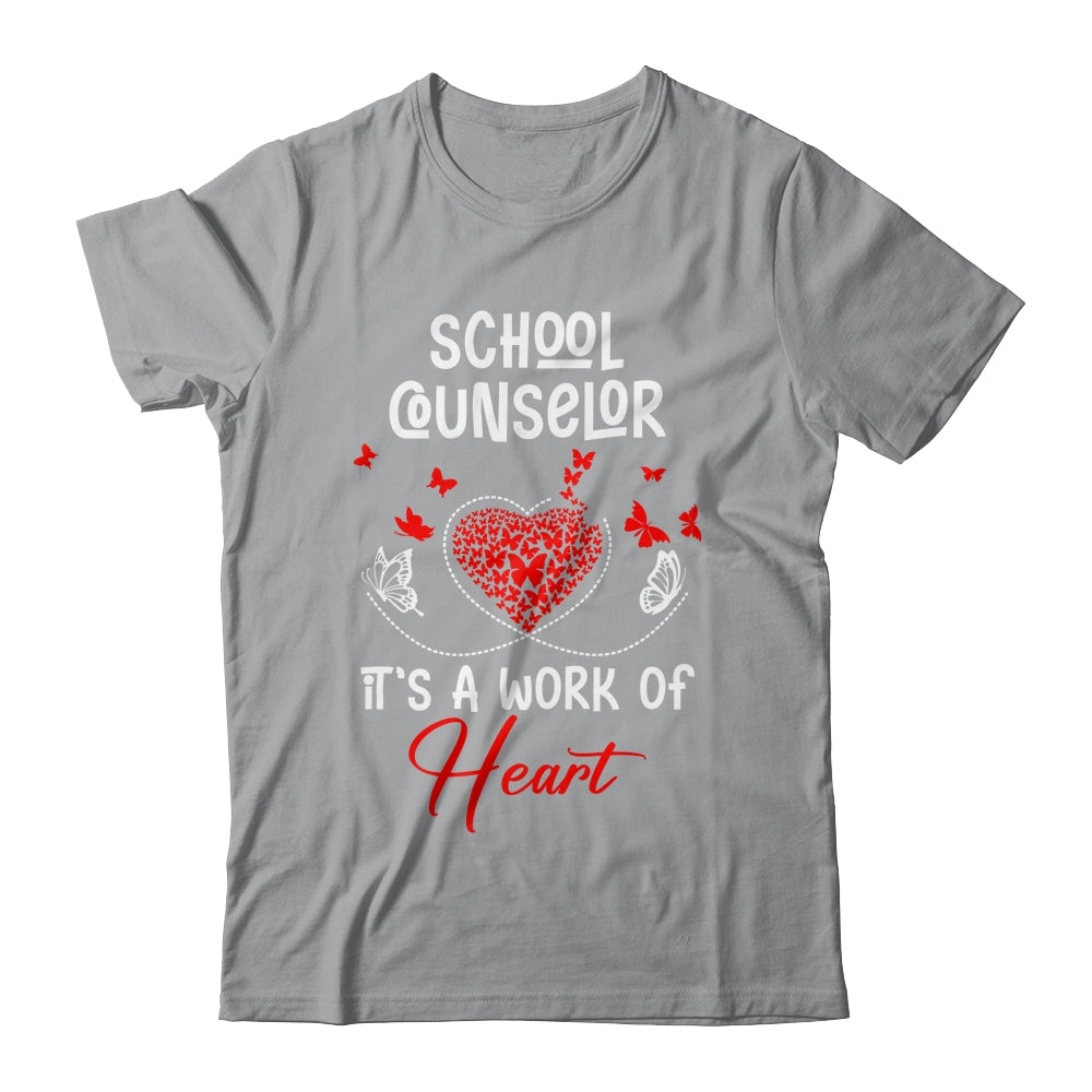 School Counselor Heart Appreciation Valentines Day School Shirt & Hoodie | siriusteestore