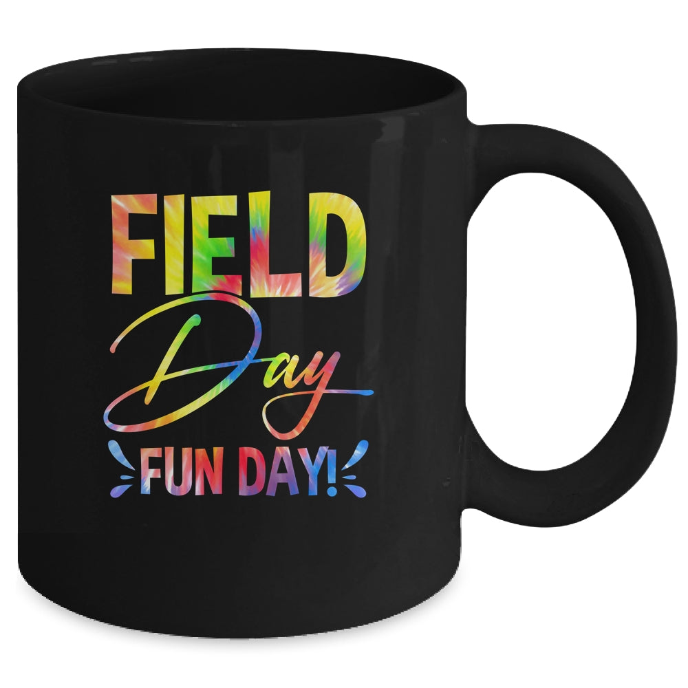 School Field Day Fun Tie Dye Field Day Teacher Kids Mug | siriusteestore