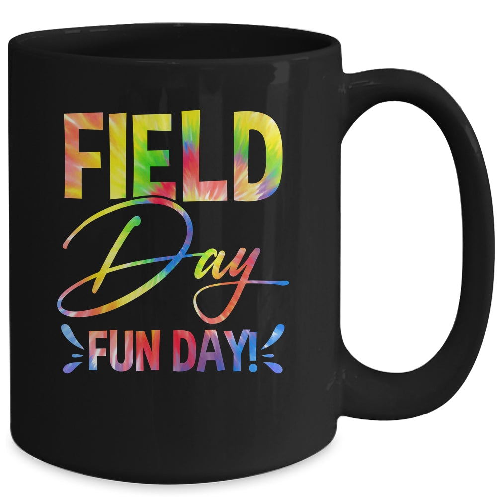 School Field Day Fun Tie Dye Field Day Teacher Kids Mug | siriusteestore