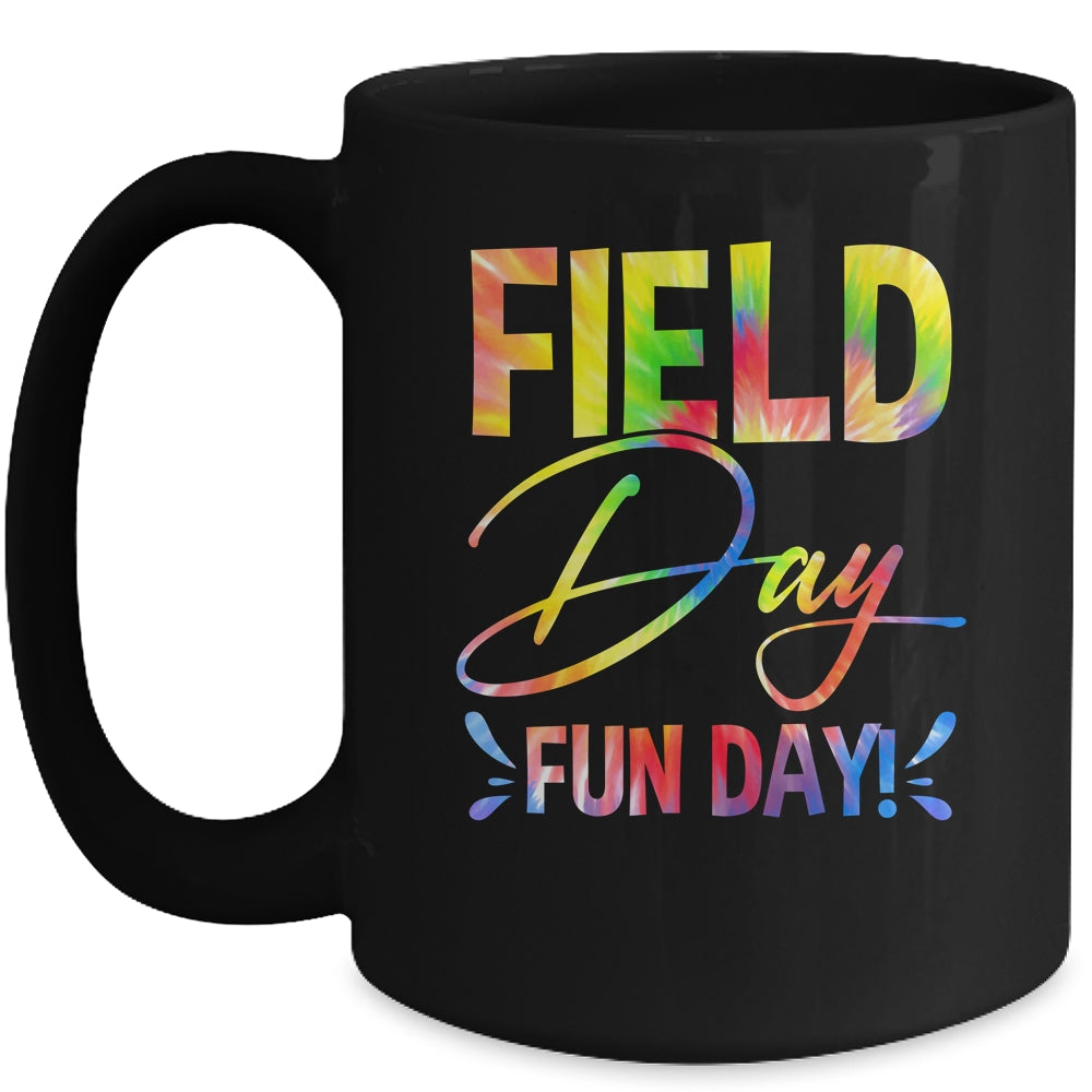 School Field Day Fun Tie Dye Field Day Teacher Kids Mug | siriusteestore