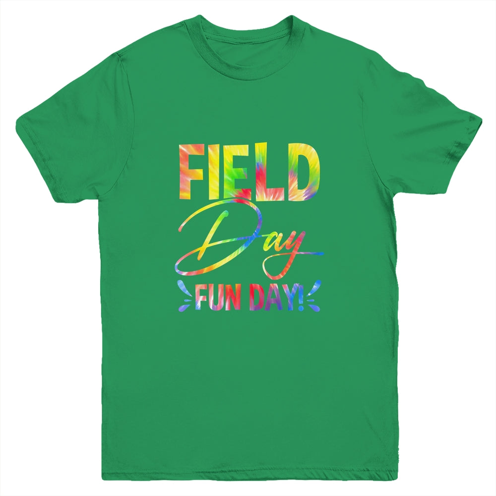 School Field Day Fun Tie Dye Field Day Teacher Kids Youth Shirt | siriusteestore