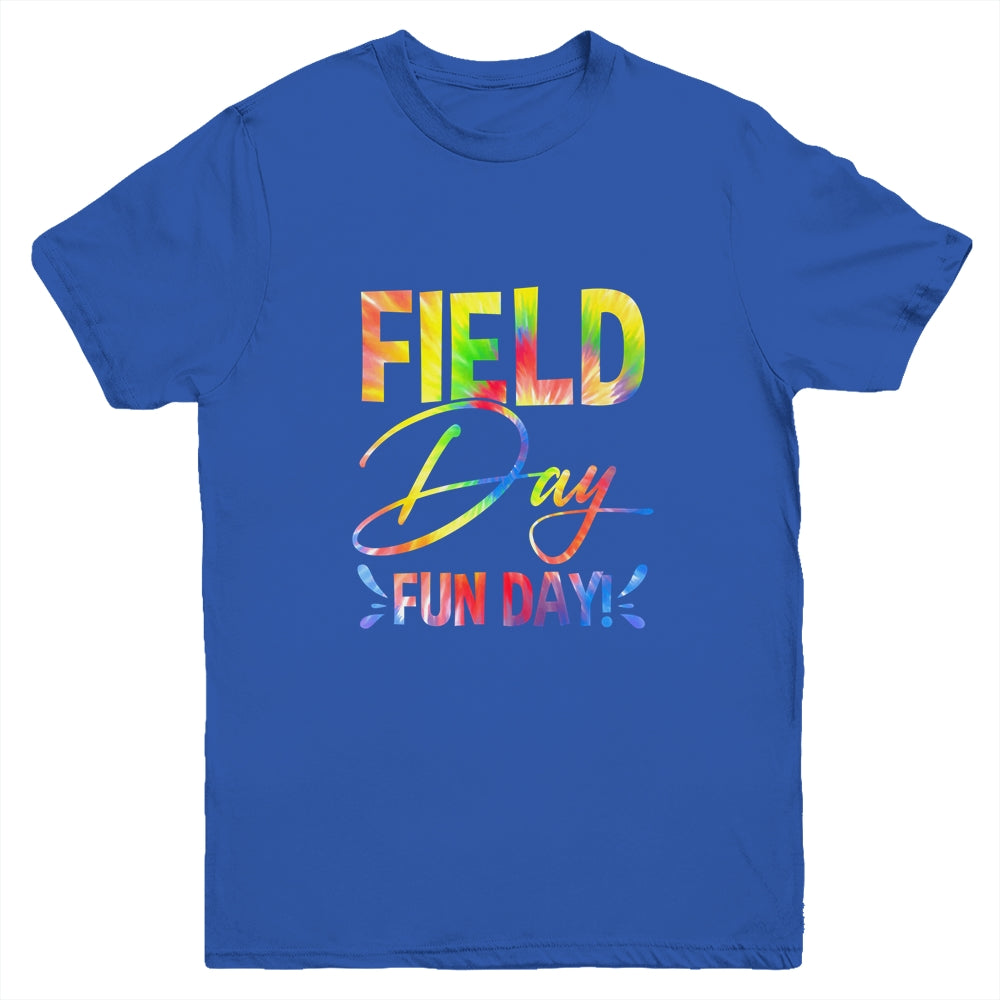 School Field Day Fun Tie Dye Field Day Teacher Kids Youth Shirt | siriusteestore