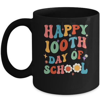 School Happy 100Th Day Of School Teachers Students Groovy Mug | siriusteestore