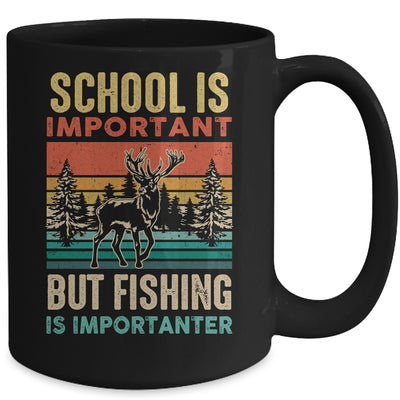 School Is Important But Hunting Is Importanter For Men Mug | siriusteestore