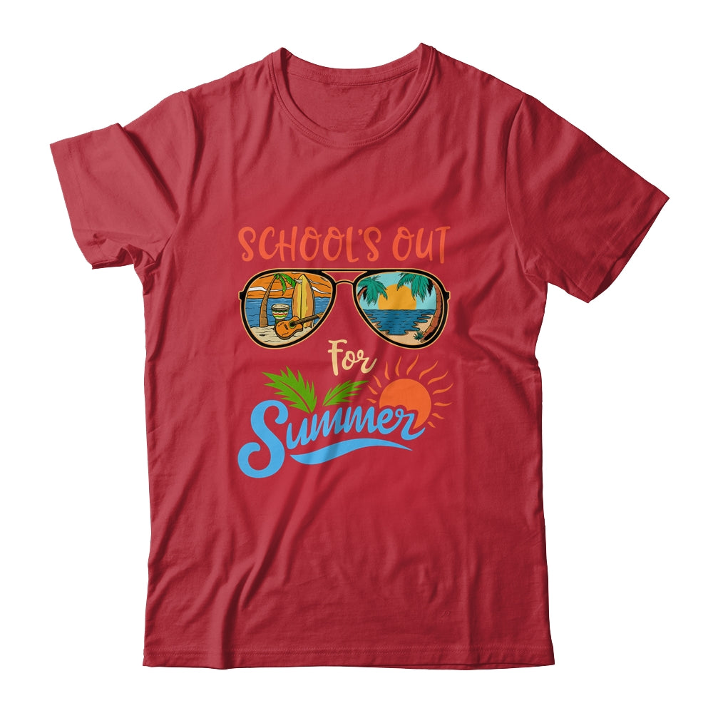 School's Out For Summer Funny Teacher Last Day Of School Shirt & Tank Top | siriusteestore