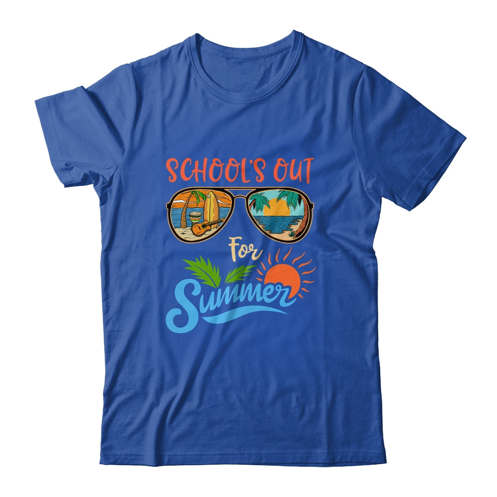 School's Out For Summer Funny Teacher Last Day Of School Shirt & Tank Top | siriusteestore