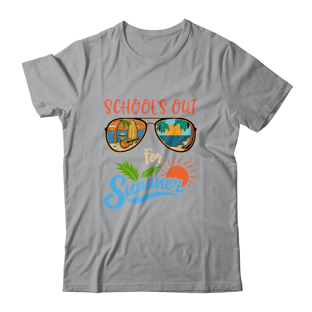 School's Out For Summer Funny Teacher Last Day Of School Shirt & Tank Top | siriusteestore