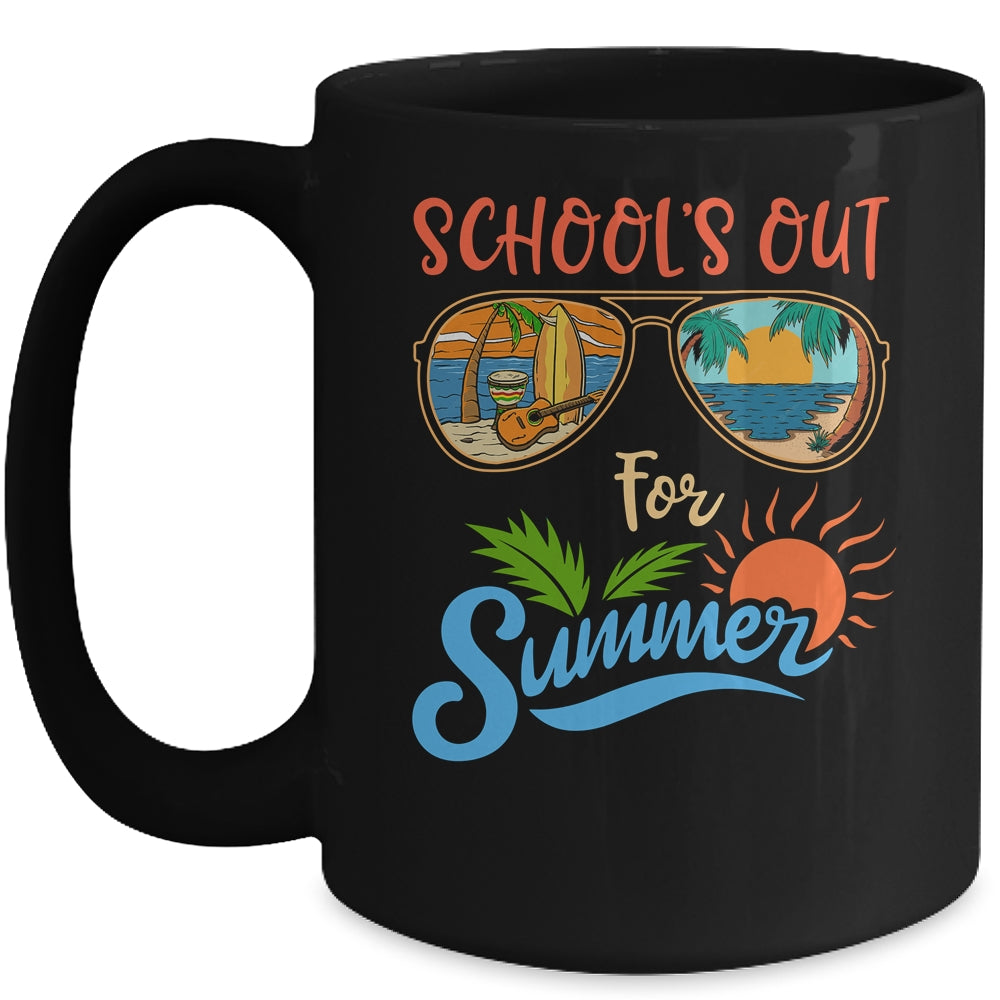 School's Out For Summer Funny Teacher Last Day Of School Mug | siriusteestore