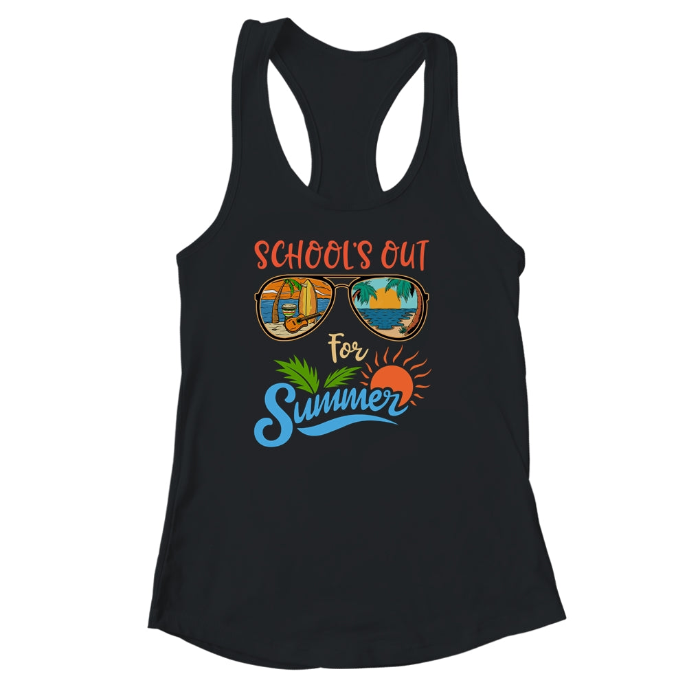 School's Out For Summer Funny Teacher Last Day Of School Shirt & Tank Top | siriusteestore