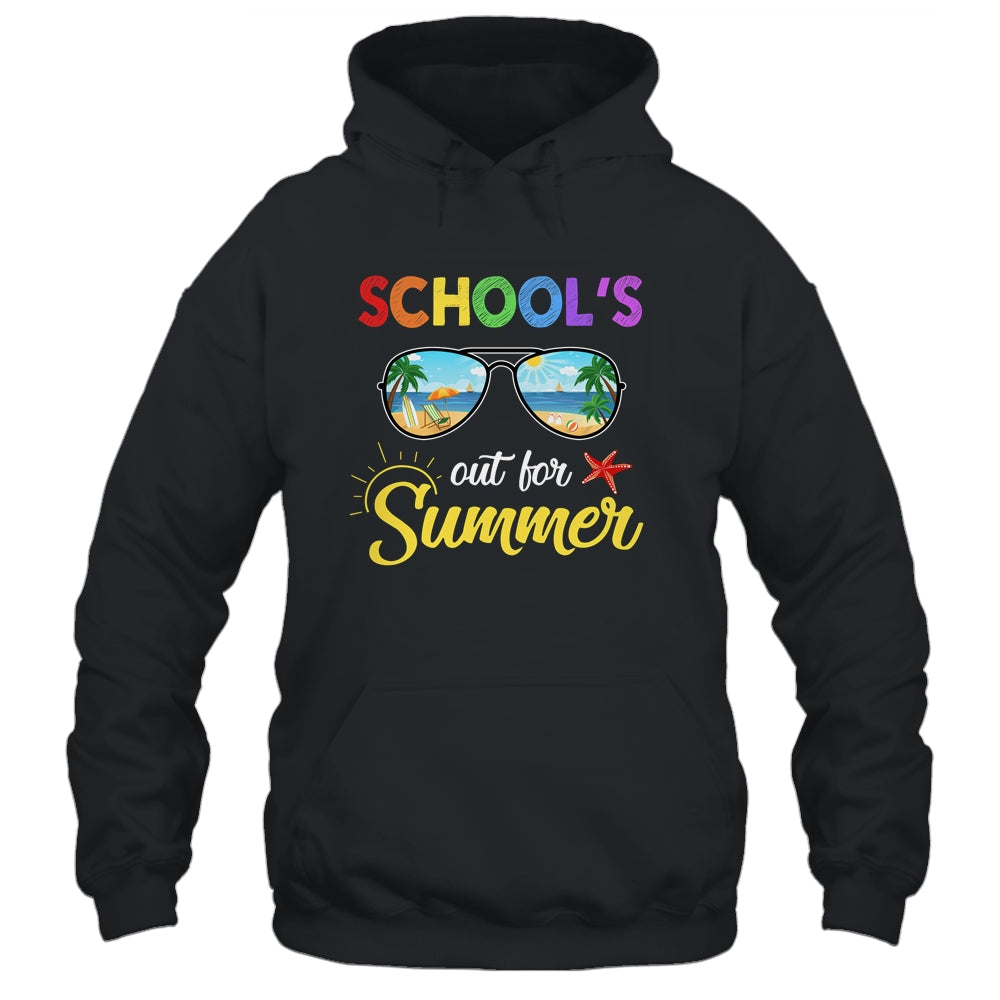 Schools Out For Summer Last Day Of School Student Teacher Shirt & Tank Top | siriusteestore