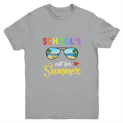 Schools Out For Summer Last Day Of School Student Teacher Youth Shirt | siriusteestore