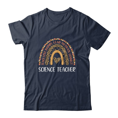 Science Teacher Leopard Rainbow Shirt & Hoodie | siriusteestore
