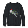 Sea Turtle Christmas Lights Funny Santa Hat Merry Christmas Shirt & Sweatshirt | siriusteestore