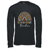 Second Grade Teacher Leopard Rainbow Teacher Team 2nd Grade Shirt & Hoodie | siriusteestore