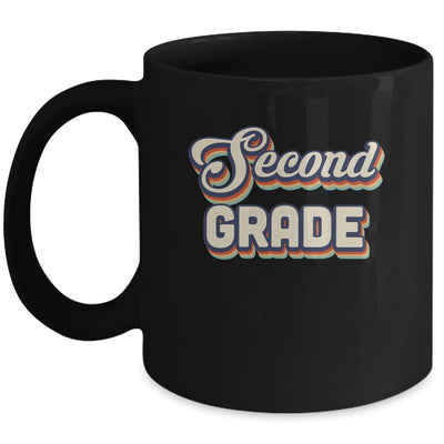 Second Grade Teacher Retro Vintage 2nd Grade Teacher Team Mug | siriusteestore