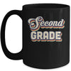 Second Grade Teacher Retro Vintage 2nd Grade Teacher Team Mug | siriusteestore