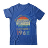 September 1962 Vintage 60 Years Old Retro 60th Birthday Shirt & Hoodie | siriusteestore