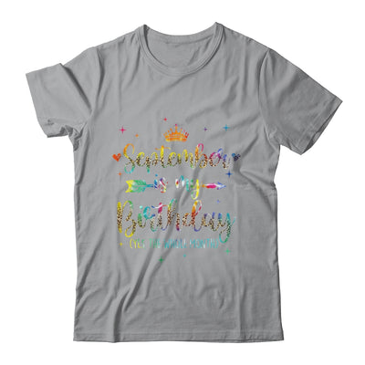 September Is My Birthday Yes The Whole Month Tie Dye Leopard Shirt & Tank Top | siriusteestore