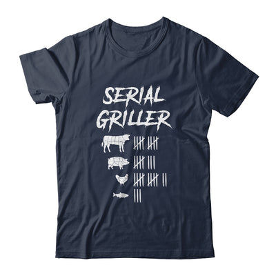 Serial Griller Fathers Day Funny Grilling Grill BBQ Chef Shirt & Hoodie | siriusteestore