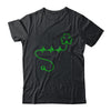 Shamrock Nurse Stethoscopes Heartbeat St Patrick Day Shirt & Hoodie | siriusteestore