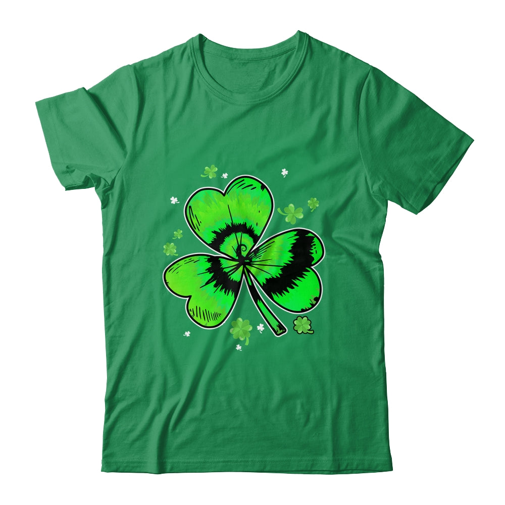 Shamrock Tie Dye St Patricks Day Irish Men Women Kids Shirt & Hoodie | siriusteestore