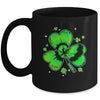 Shamrock Tie Dye St Patricks Day Irish Men Women Kids Mug | siriusteestore