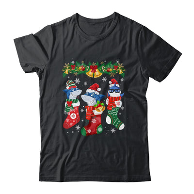 Shark Socks Christmas Funny Family Christmas Shirt & Sweatshirt | siriusteestore