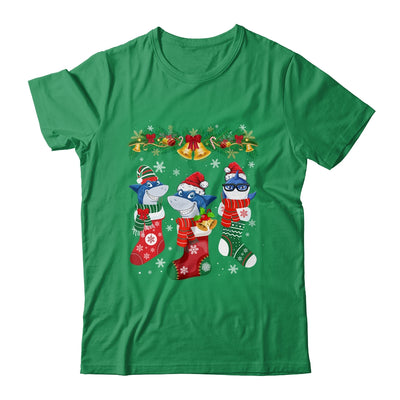 Shark Socks Christmas Funny Family Christmas Shirt & Sweatshirt | siriusteestore