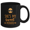 She's My Sweet Potato I Yam Thanksgiving Matching Couples Mug | siriusteestore