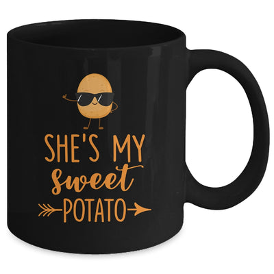 She's My Sweet Potato I Yam Thanksgiving Matching Couples Mug | siriusteestore