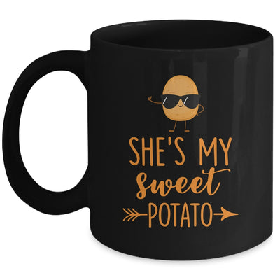 She's My Sweet Potato I Yam Thanksgiving Matching Couples Mug | siriusteestore