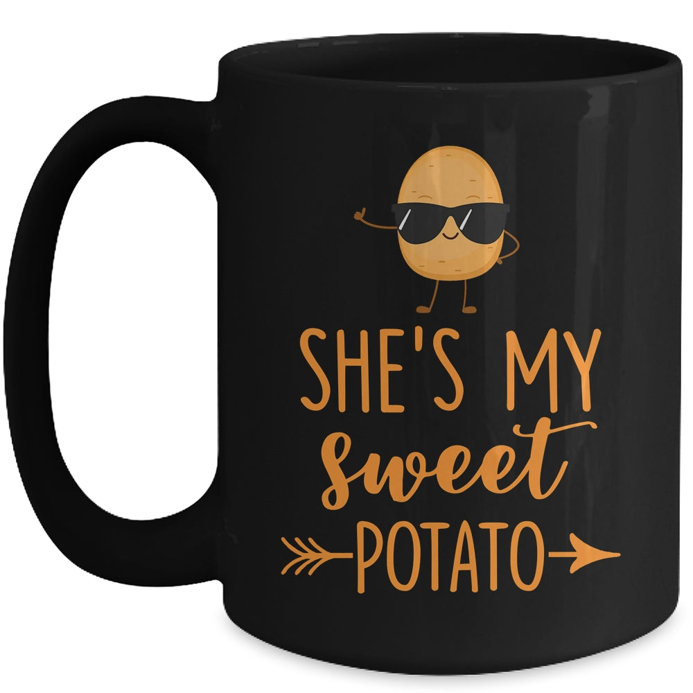 She's My Sweet Potato I Yam Thanksgiving Matching Couples Mug | siriusteestore