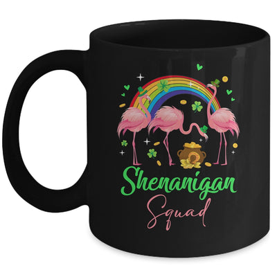 Shenanigan Squad Irish Flamingo Leprechaun St Patricks Day Mug | siriusteestore