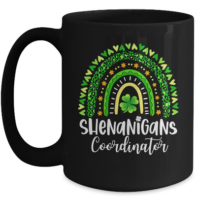 Shenanigans Coordinator Rainbow St Patricks Day Gnome Mug | siriusteestore