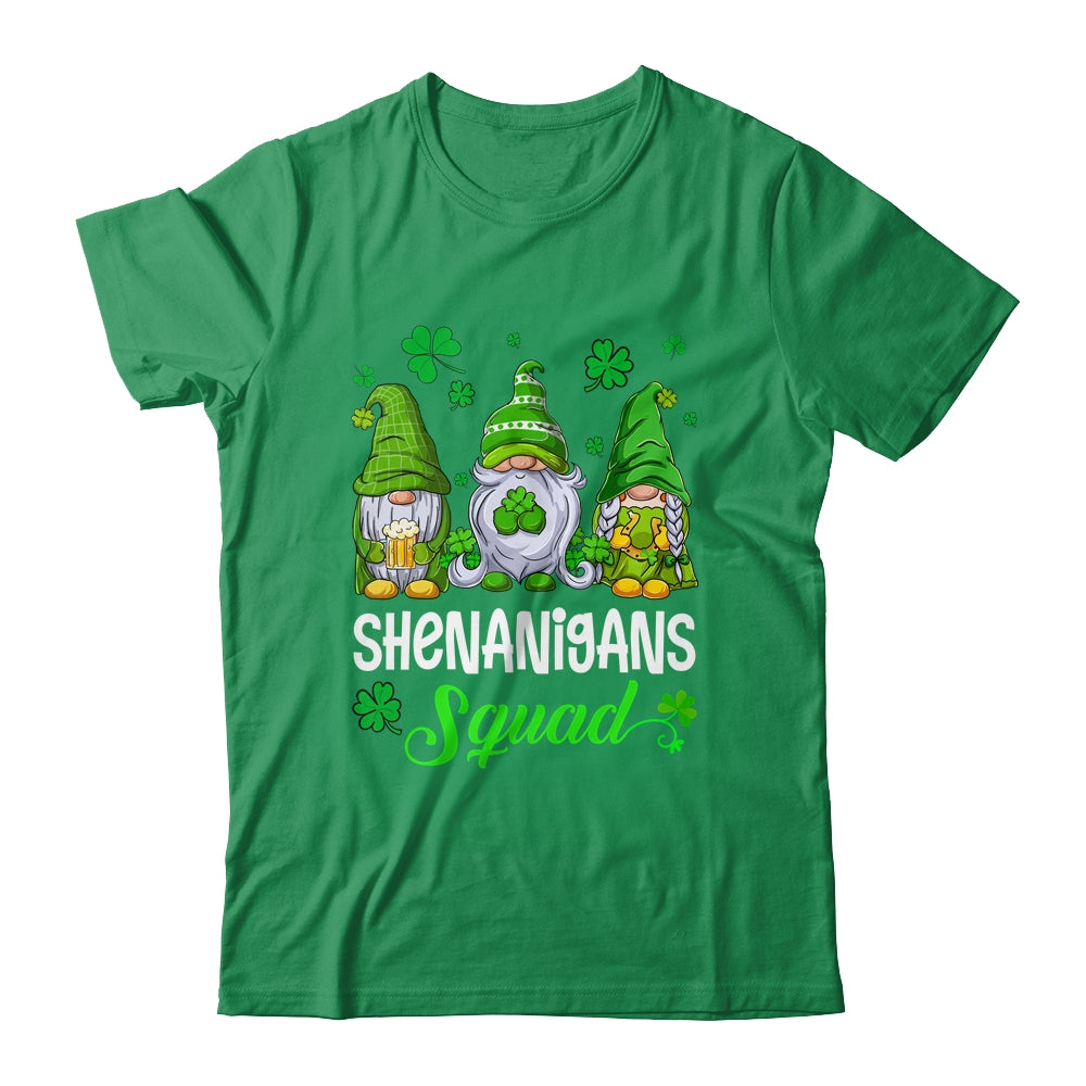 Shenanigans Squad Gnomes Shamrock Happy St Patricks Day Shirt & Hoodie | siriusteestore