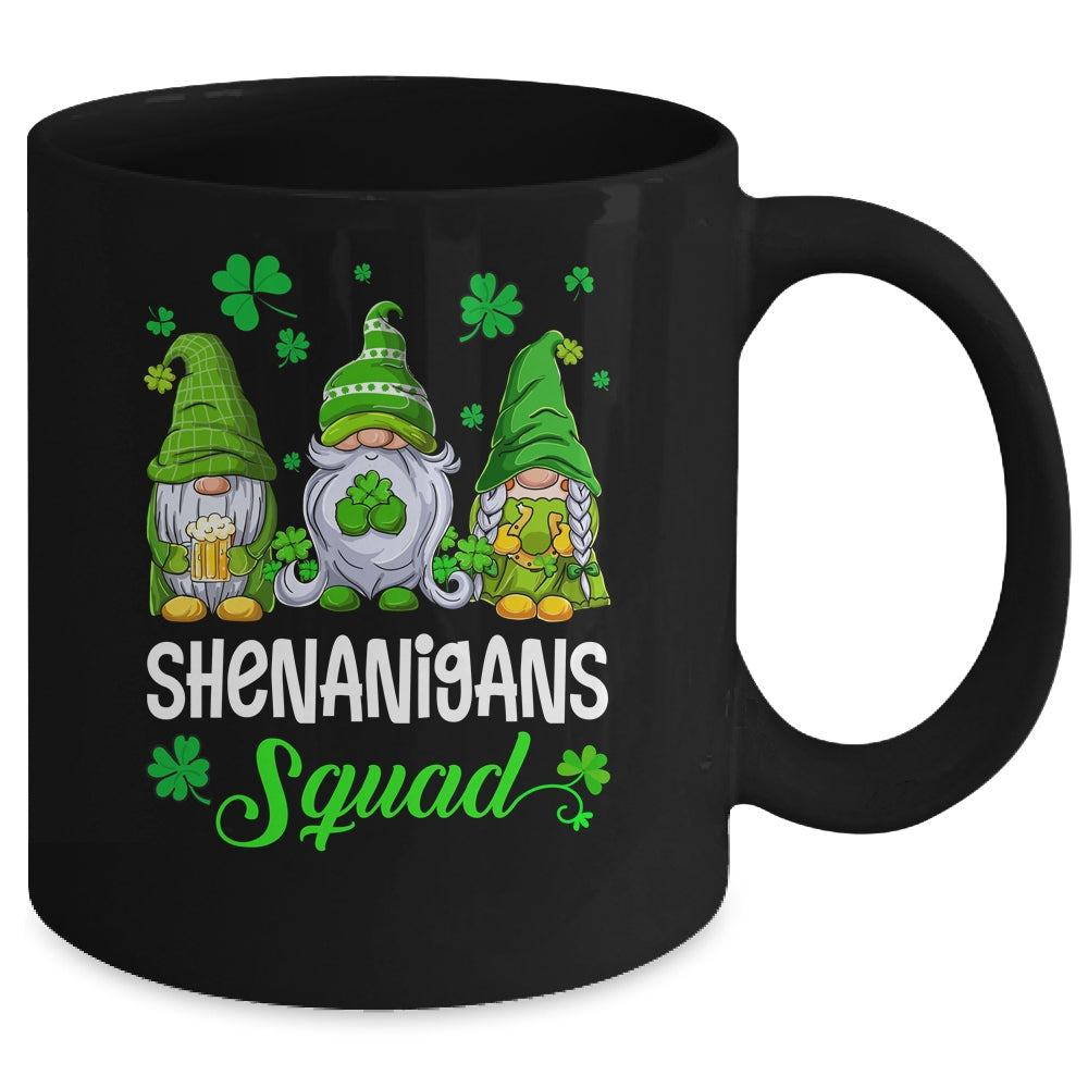 Shenanigans Squad Gnomes Shamrock Happy St Patricks Day Mug | siriusteestore