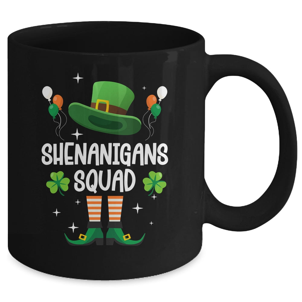 Shenanigans Squad Irish Funny Saint Patricks Day Mug | siriusteestore