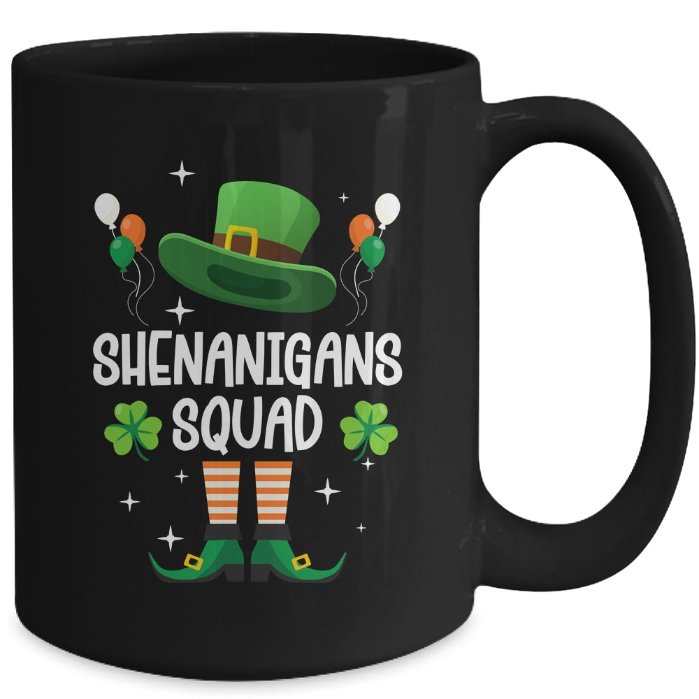 Shenanigans Squad Irish Funny Saint Patricks Day Mug | siriusteestore