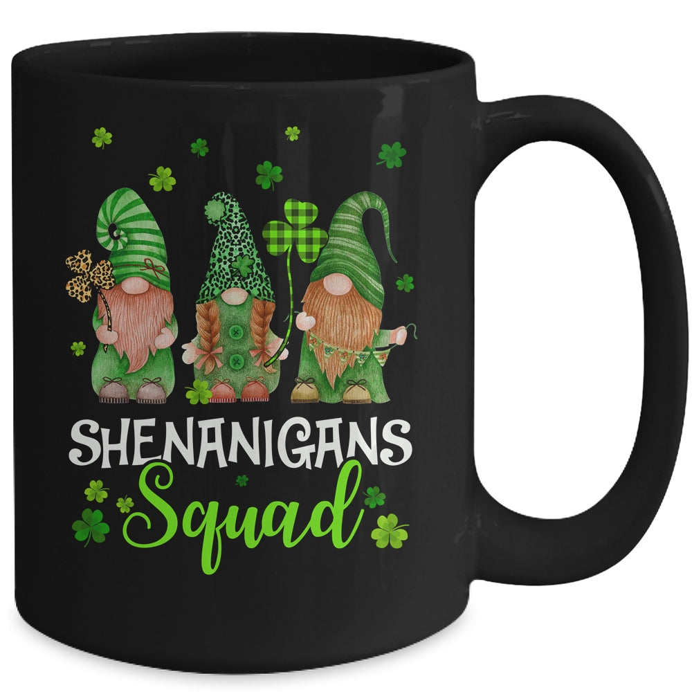 Shenanigans Squad St Patricks Day Gnomes Green Proud Irish Mug | siriusteestore
