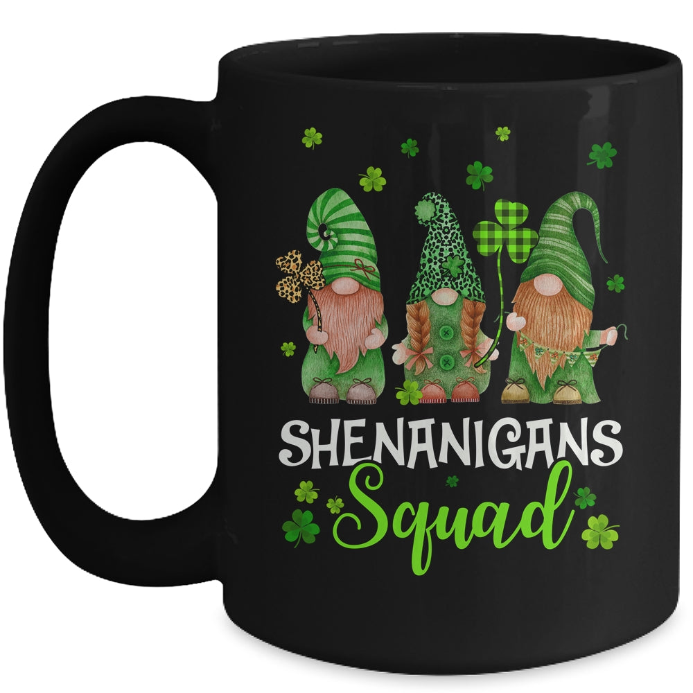 Shenanigans Squad St Patricks Day Gnomes Green Proud Irish Mug | siriusteestore
