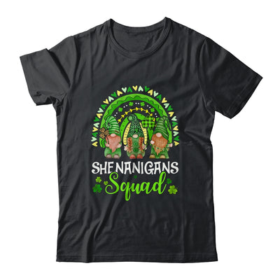 Shenanigans Squad St Patricks Day Gnomes Green Rainbow Shirt & Hoodie | siriusteestore