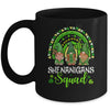 Shenanigans Squad St Patricks Day Gnomes Green Rainbow Mug | siriusteestore