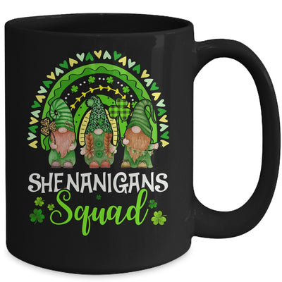 Shenanigans Squad St Patricks Day Gnomes Green Rainbow Mug | siriusteestore